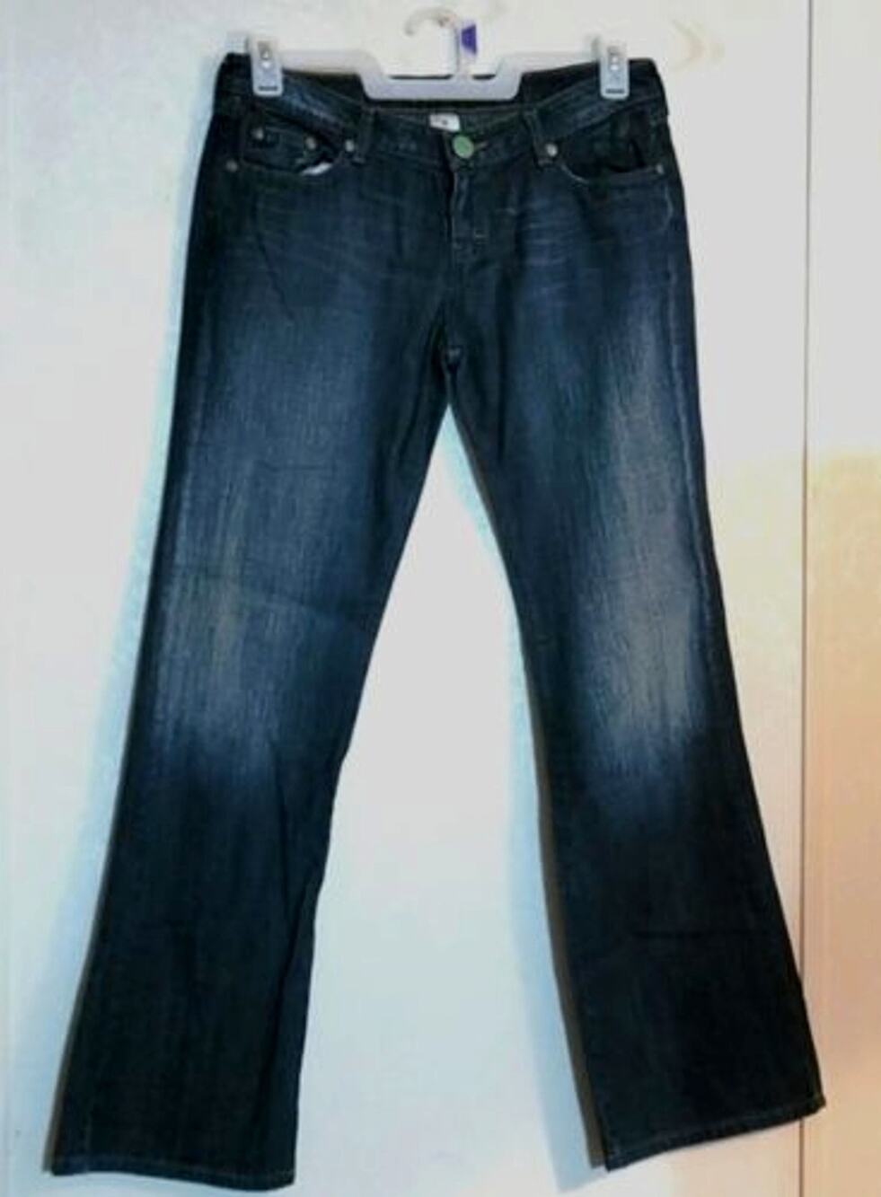 Chick by Nicky Hilton Jeans sz 9 Juniors Distressed Dark Blue Great Condition